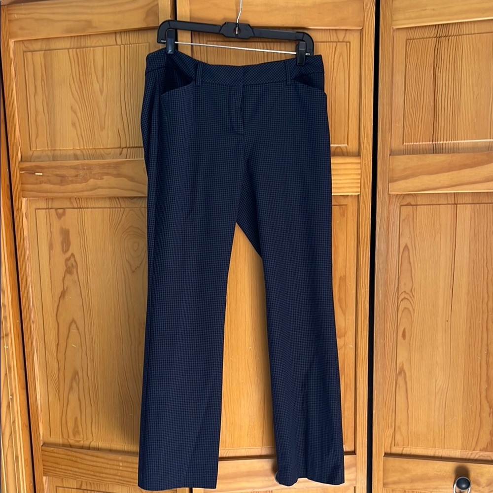 Express Blue Checkered Pants